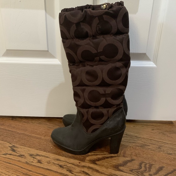 Coach winter/rain boots - Picture 2 of 2